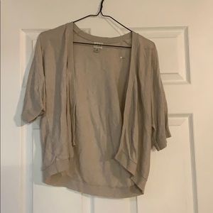 Short sleeve cardigan